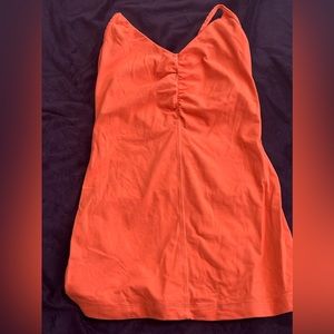 Orange Lululemon tank. Size 4 or 6
